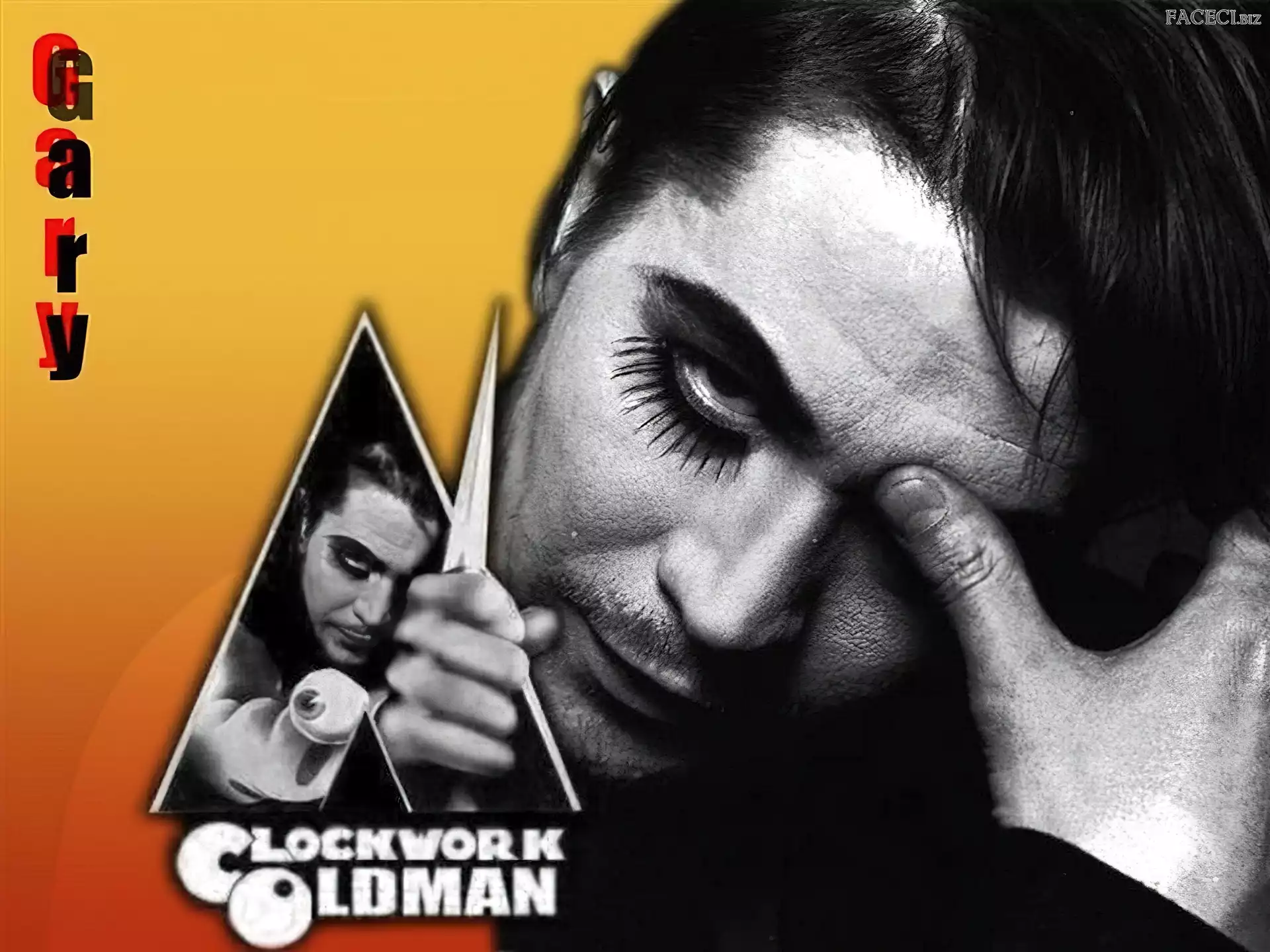 nóż, Gary Oldman, długie rzęsy